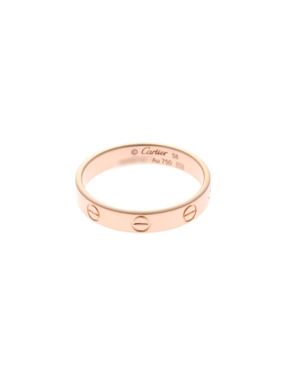 Cartier Love Ring Small Model 18k Pink Gold